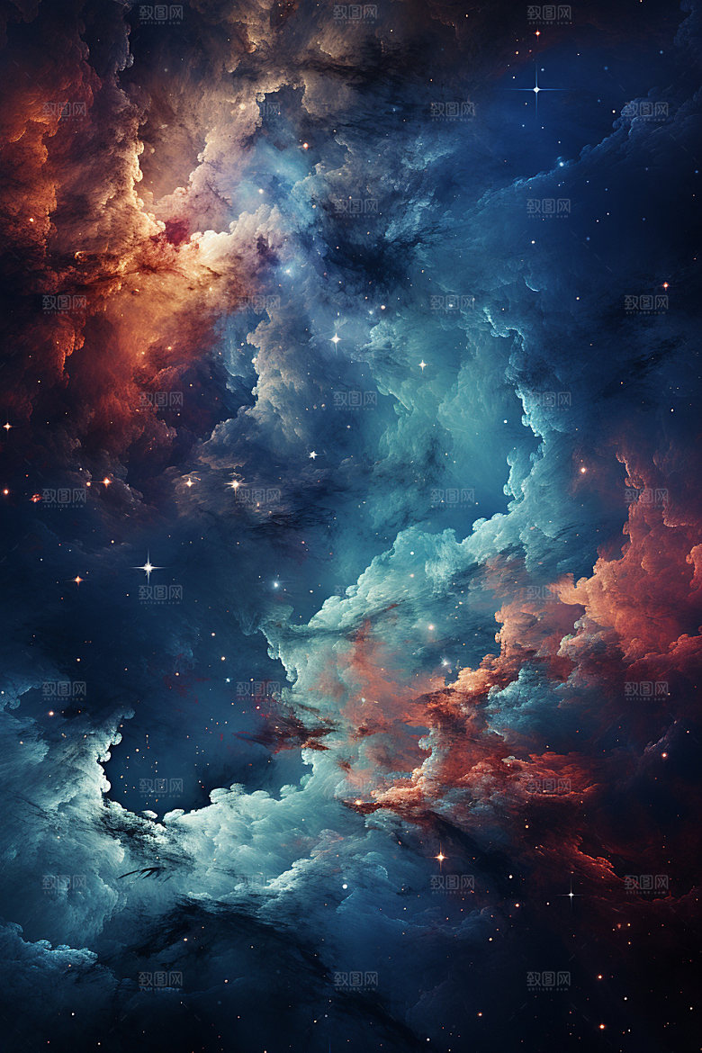 宇宙星空未来天空素材