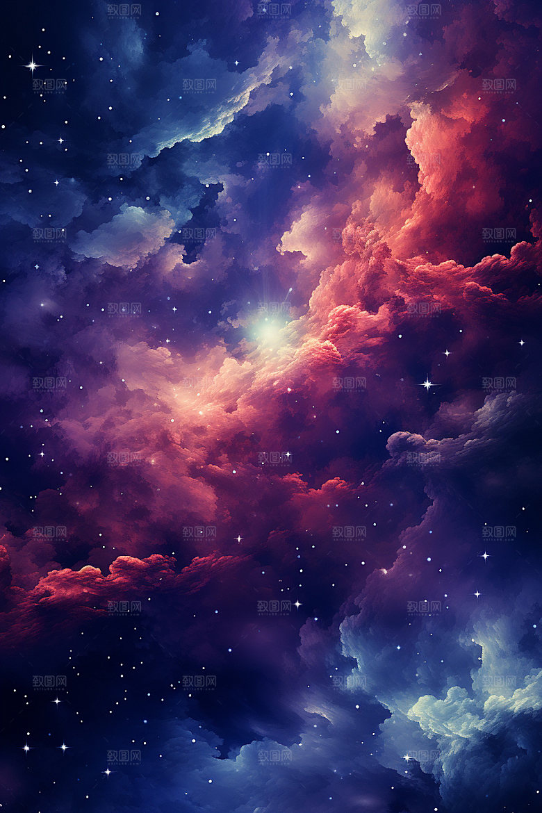 宇宙星空高清星云素材