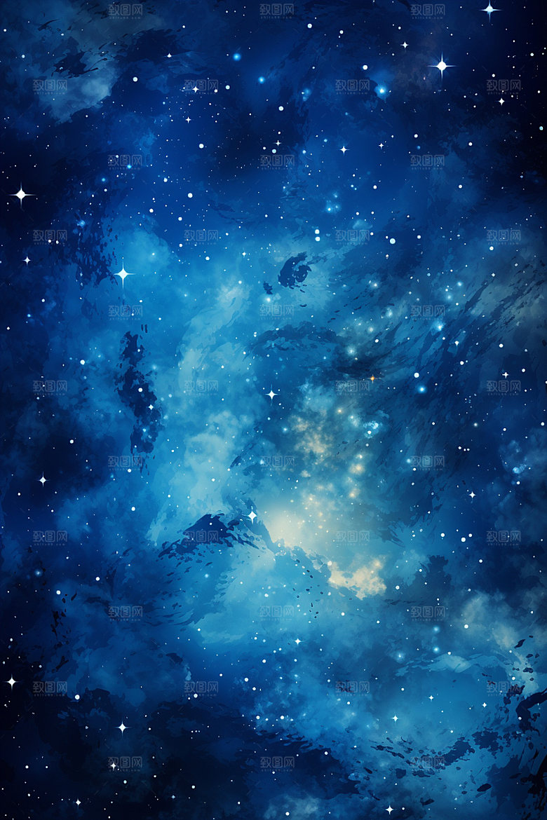 宇宙星空唯美高清素材