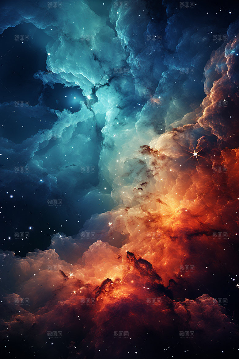 宇宙星空太空夜空素材