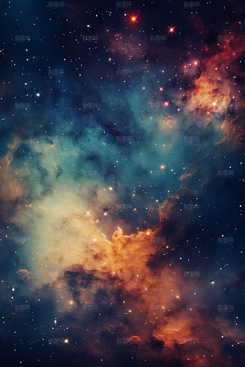 宇宙星空未来天空素材