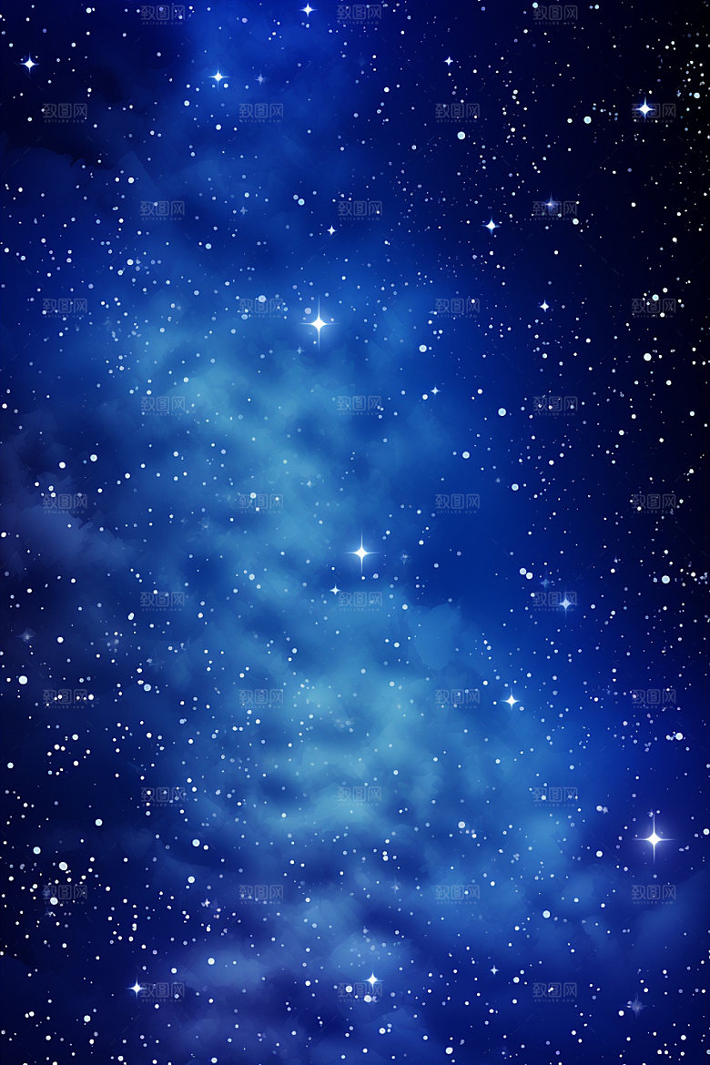 宇宙星空灿烂浪漫素材