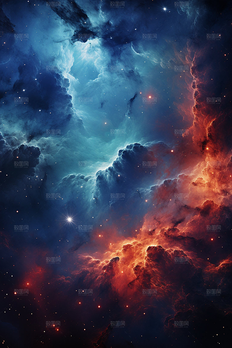 宇宙星空浪漫天空素材