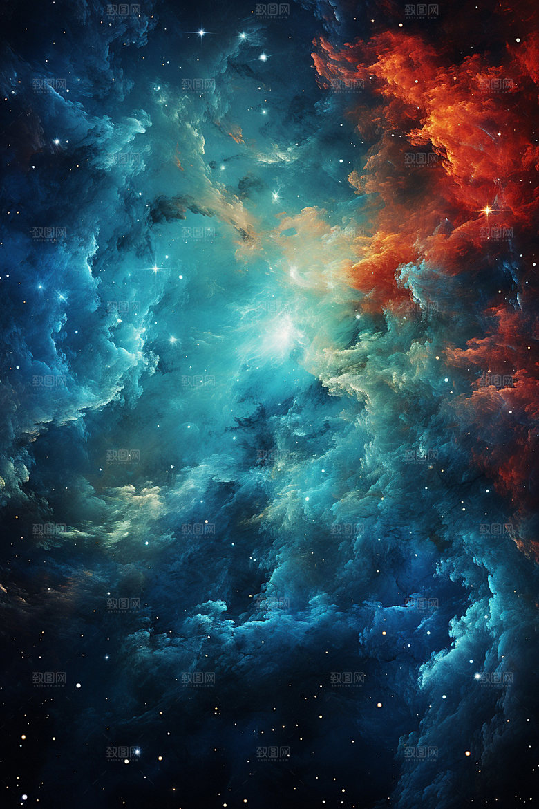 宇宙星空天空唯美素材