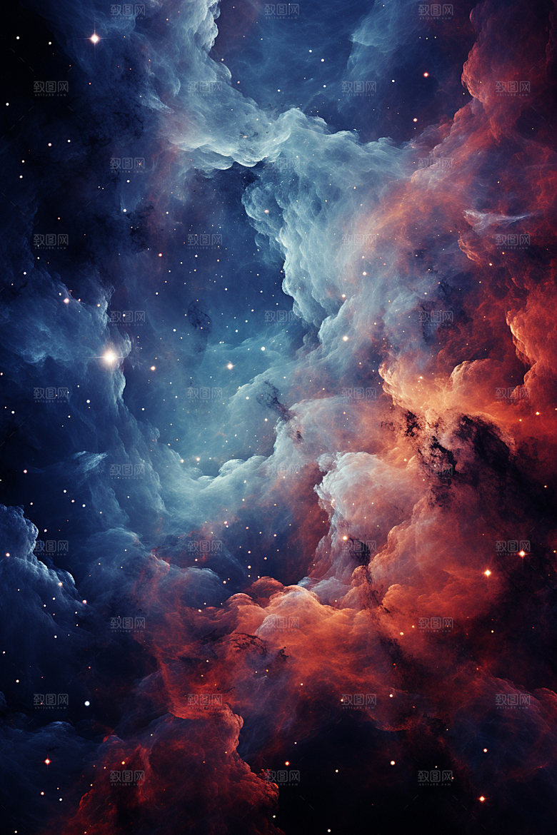 宇宙星空星云高清素材