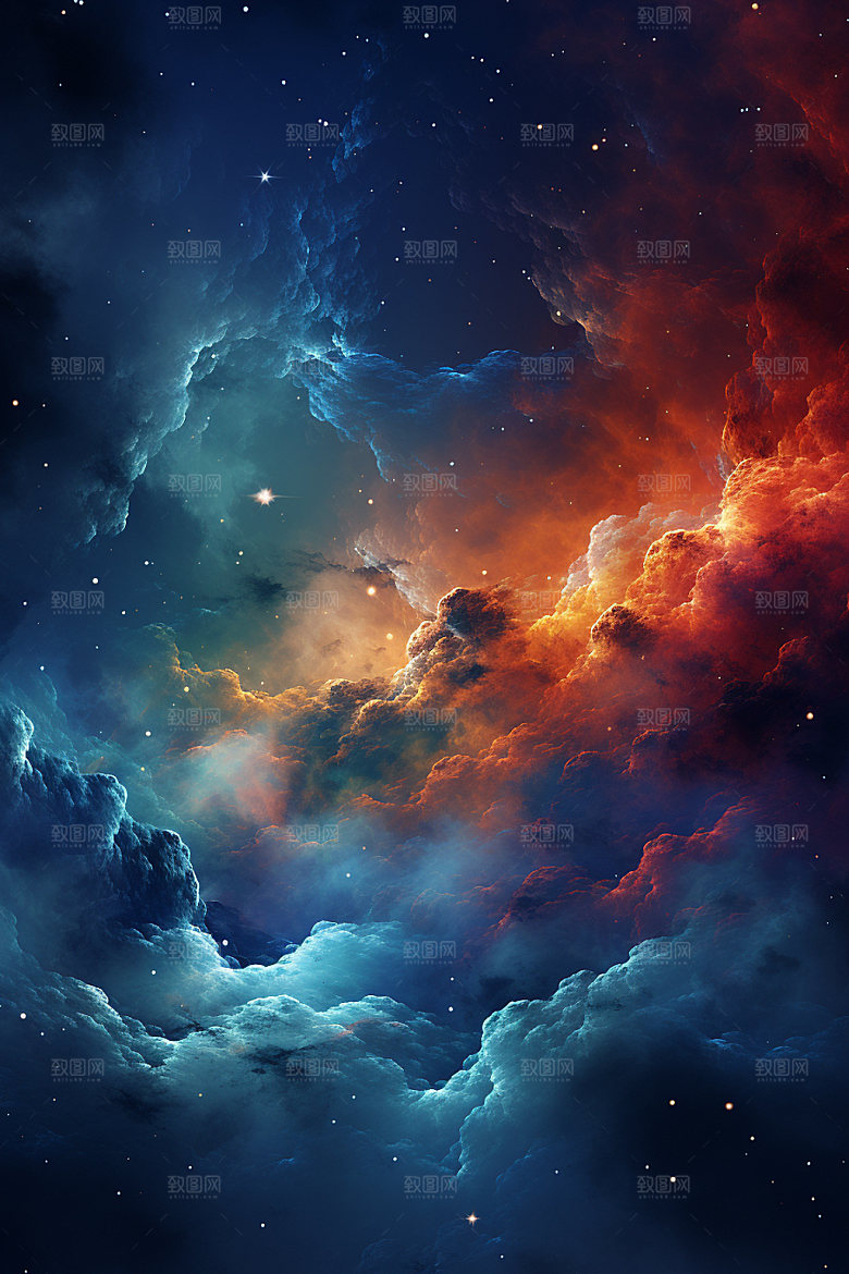 宇宙星空未来太空素材