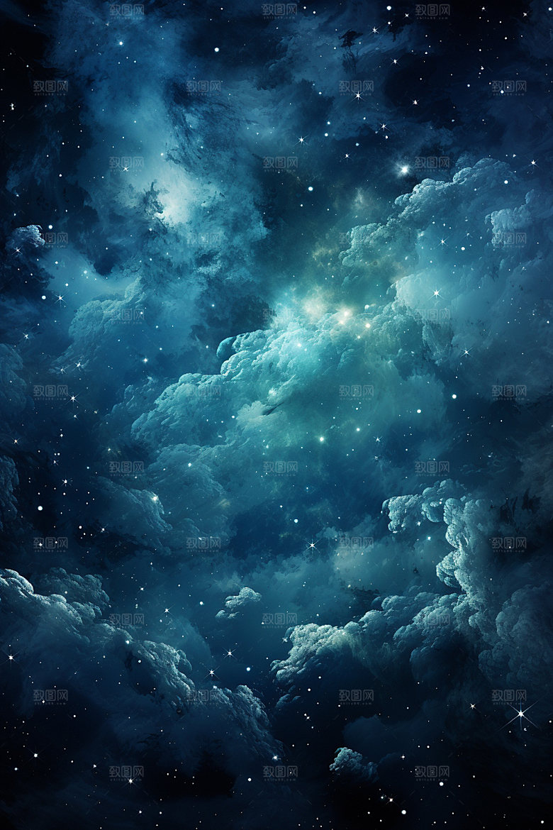 宇宙星空太空星云素材