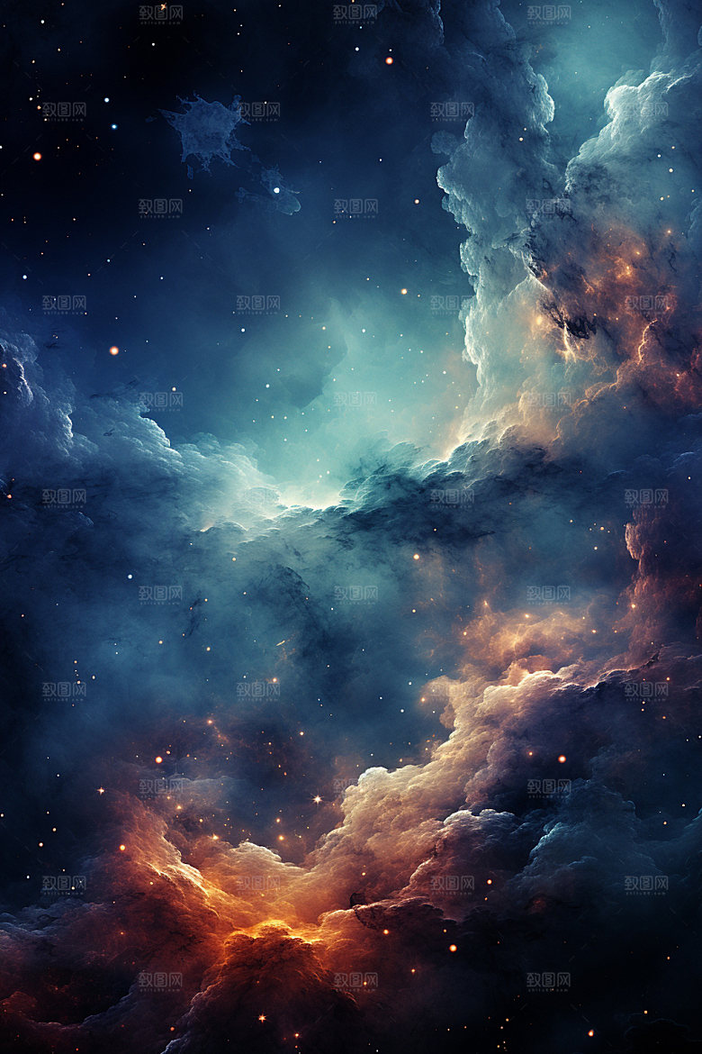 宇宙星空太空未来素材