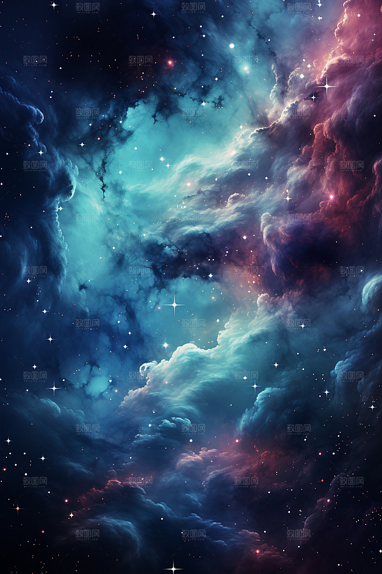 宇宙星空高清星云素材