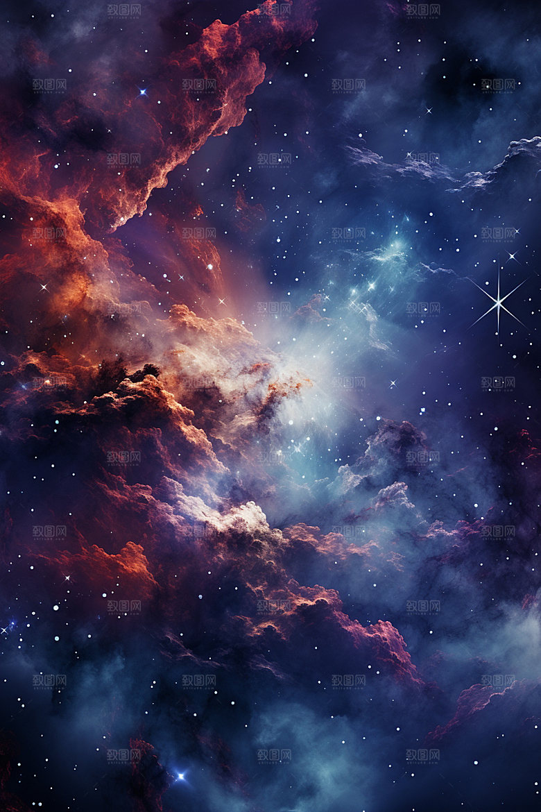 宇宙星空高清太空素材