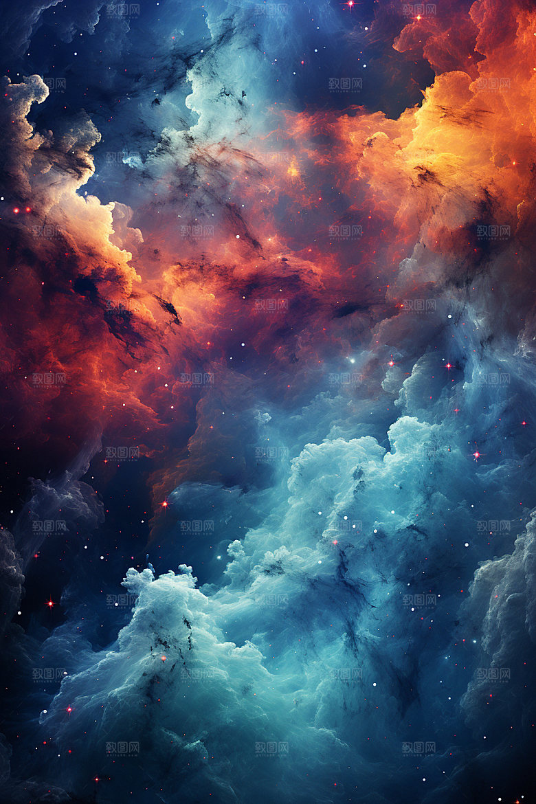 宇宙星空未来天空素材