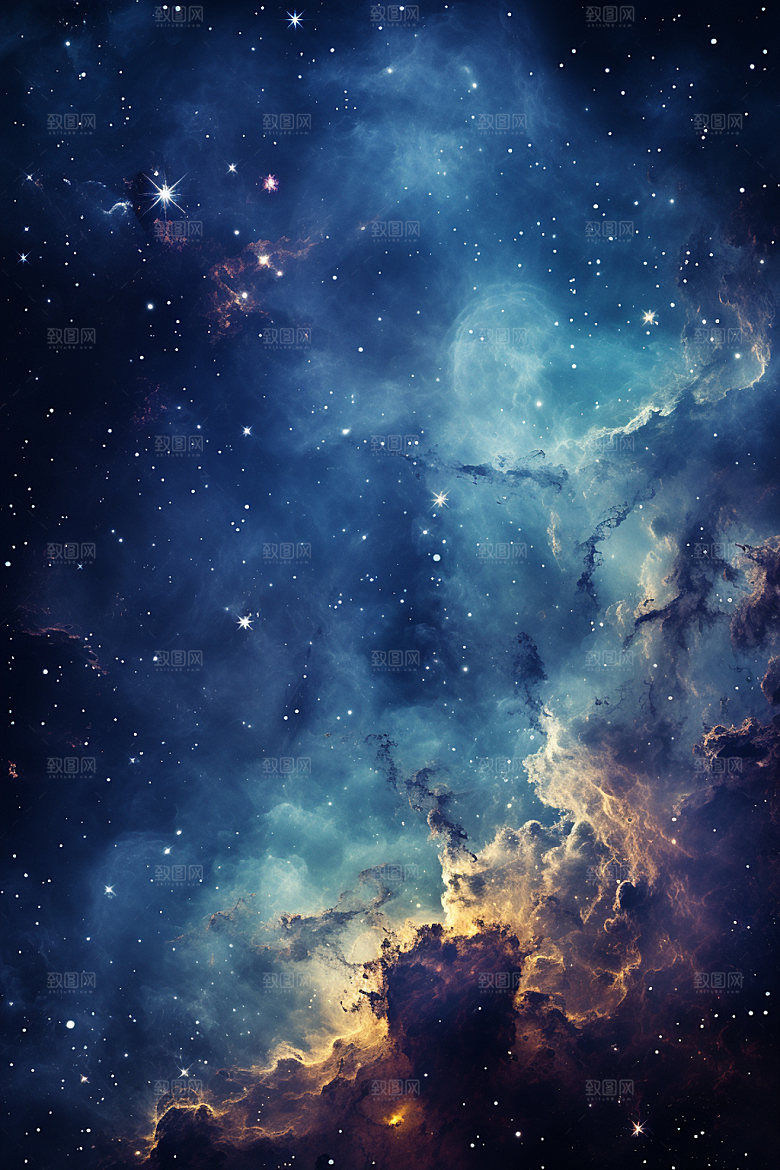 宇宙星空高清天空素材