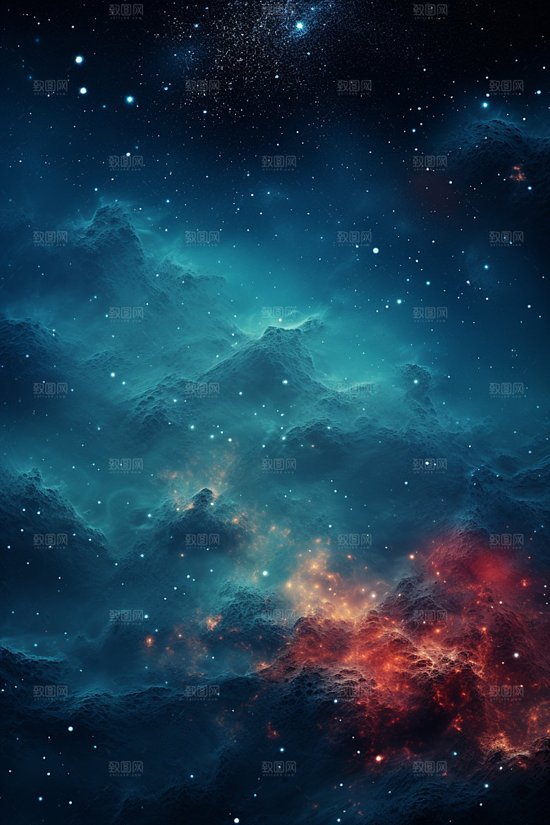 宇宙星空天空太空素材