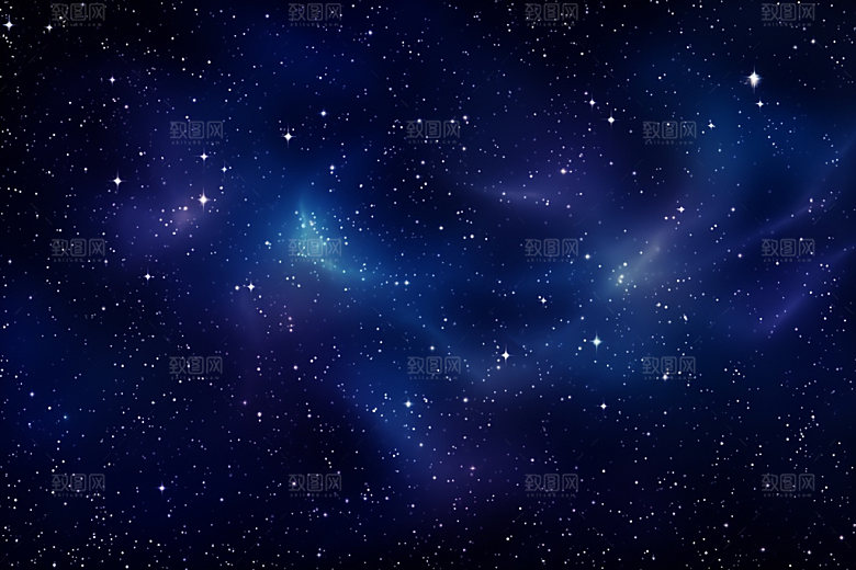 宇宙星空浪漫唯美素材