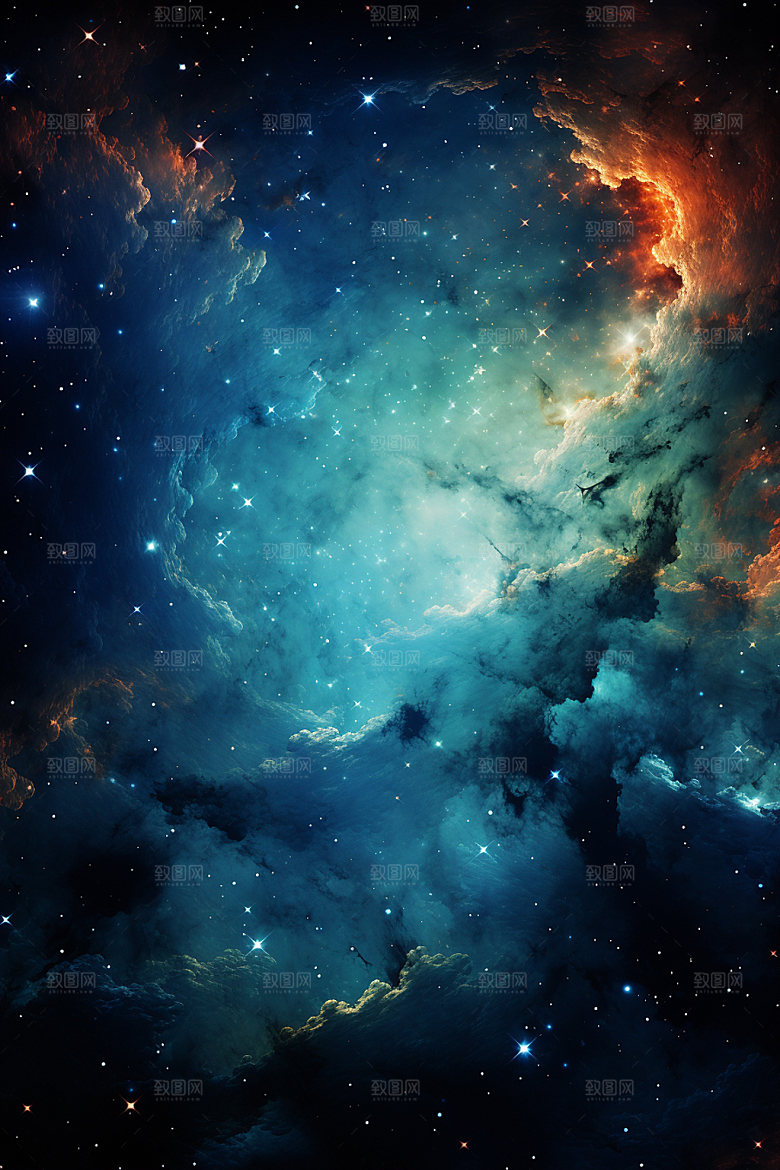 宇宙星空高清浪漫素材