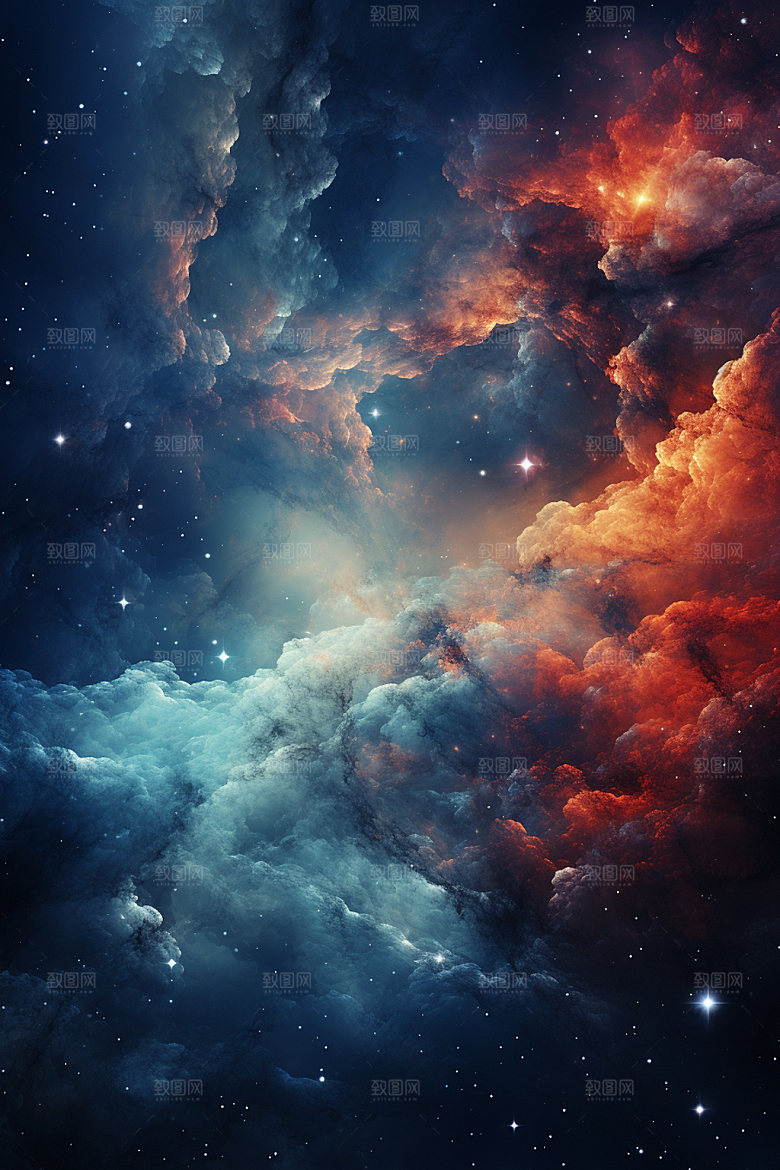 宇宙星空星云高清素材