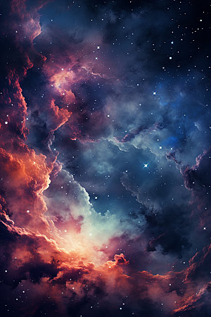 宇宙星空高清未来素材
