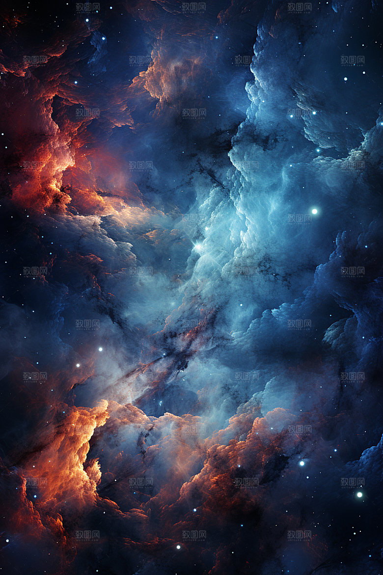 宇宙星空未来高清素材