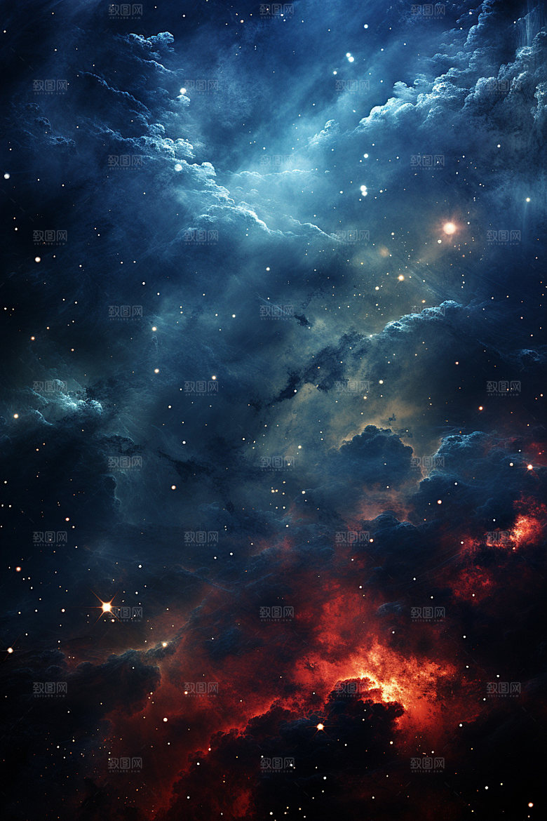 宇宙星空高清唯美素材