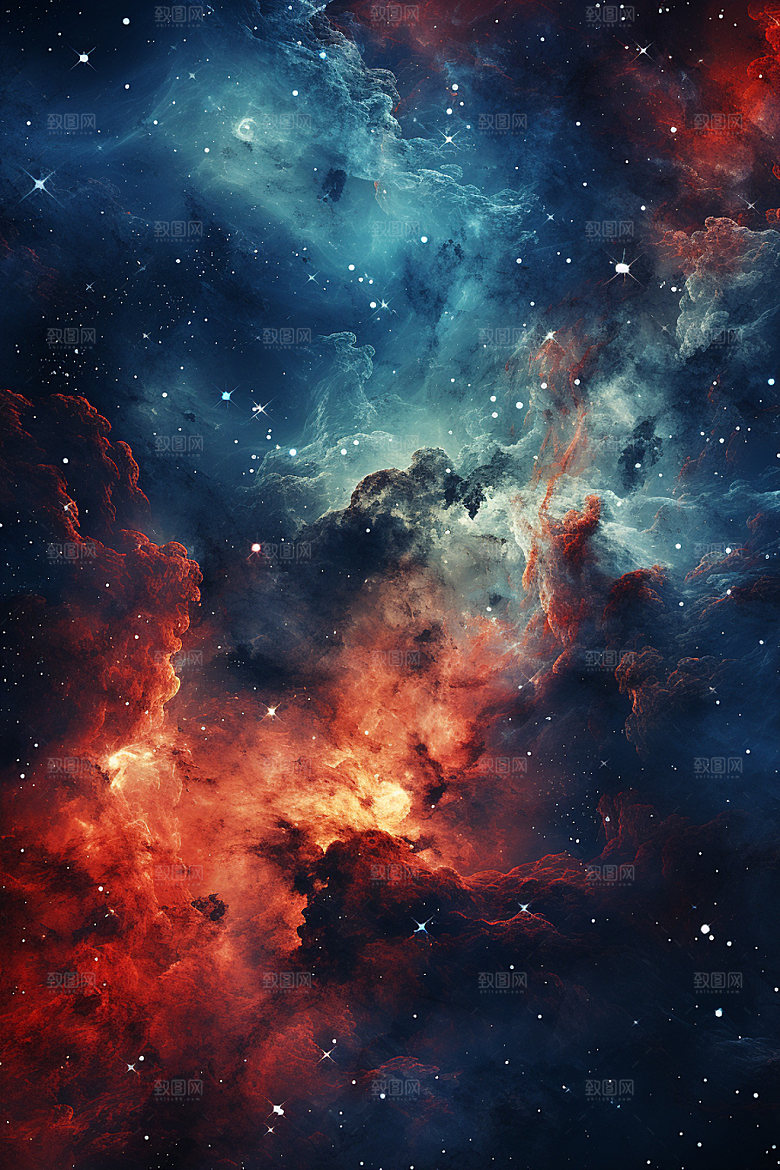 宇宙星空唯美太空素材