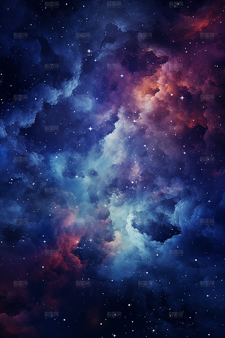 宇宙星空未来浪漫素材