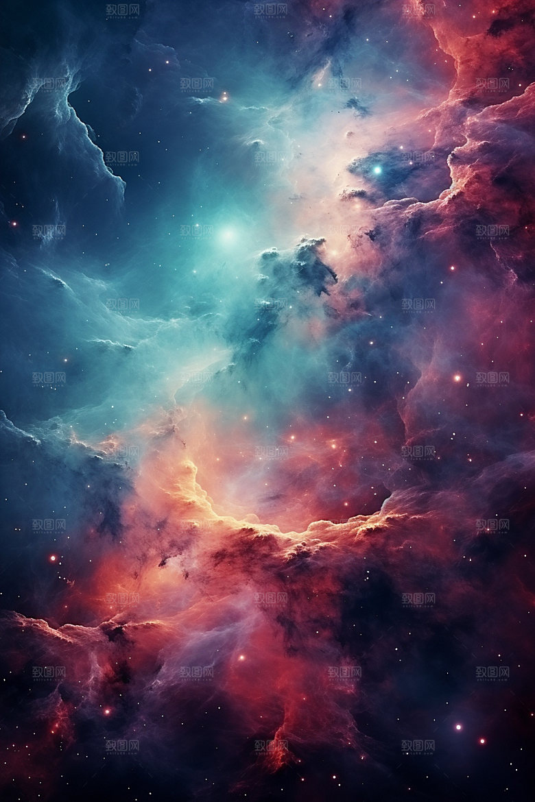 宇宙星空太空浪漫素材