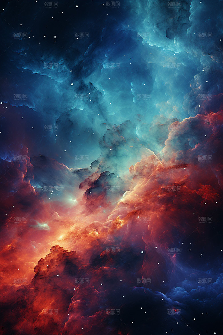 宇宙星空未来高清素材