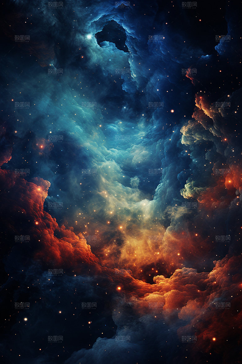 宇宙星空未来太空素材