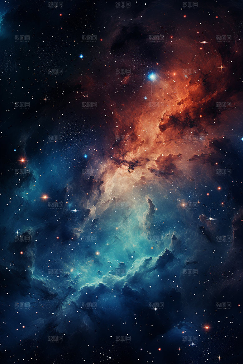 宇宙星空夜空太空素材