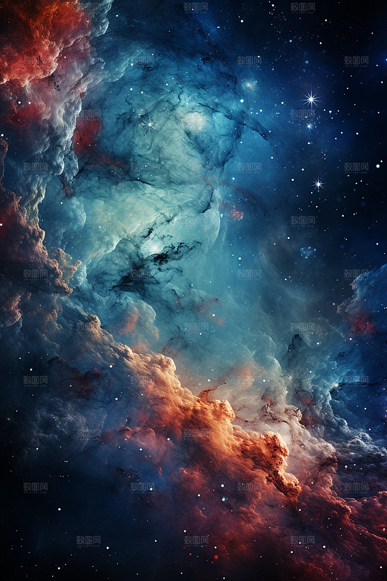 宇宙星空唯美太空素材