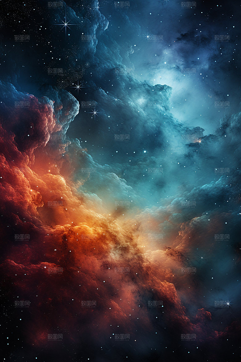宇宙星空高清未来素材