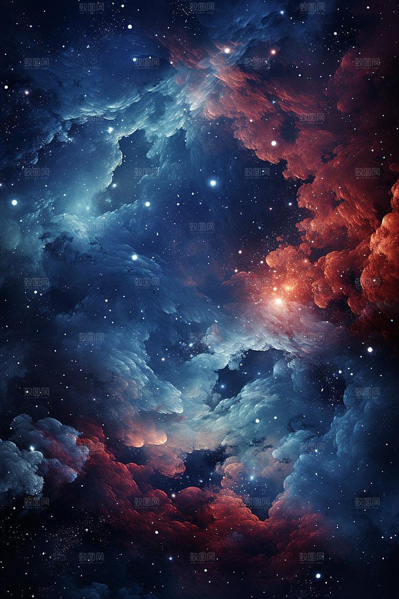 宇宙星空星云太空素材