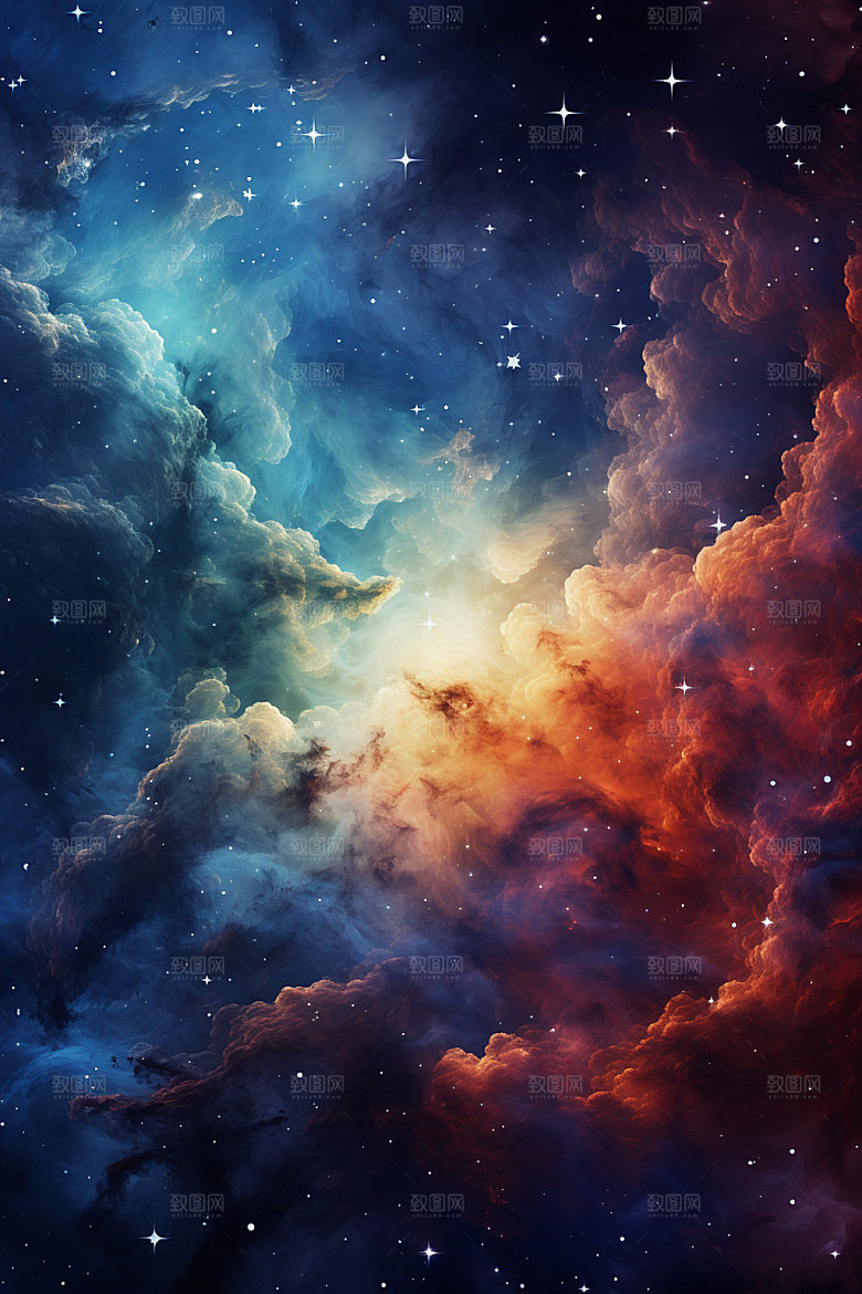 宇宙星空未来高清素材