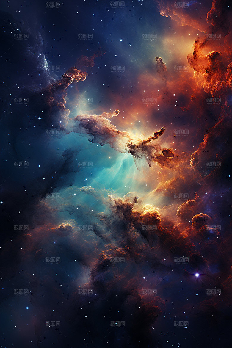 宇宙星空高清未来素材