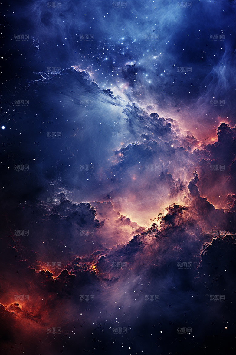 宇宙星空高清未来素材