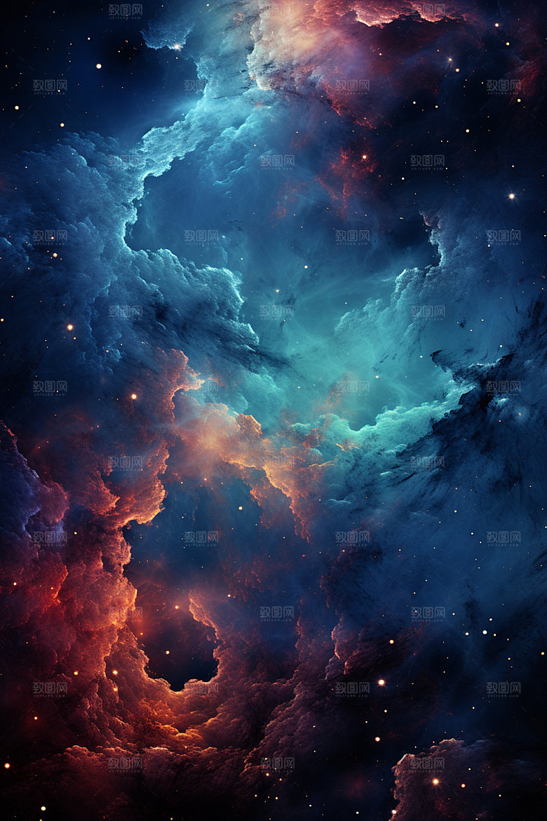 宇宙星空天空浪漫素材