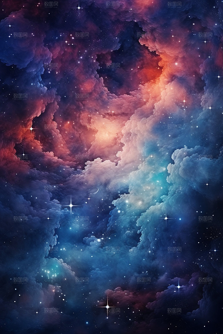 宇宙星空高清未来素材