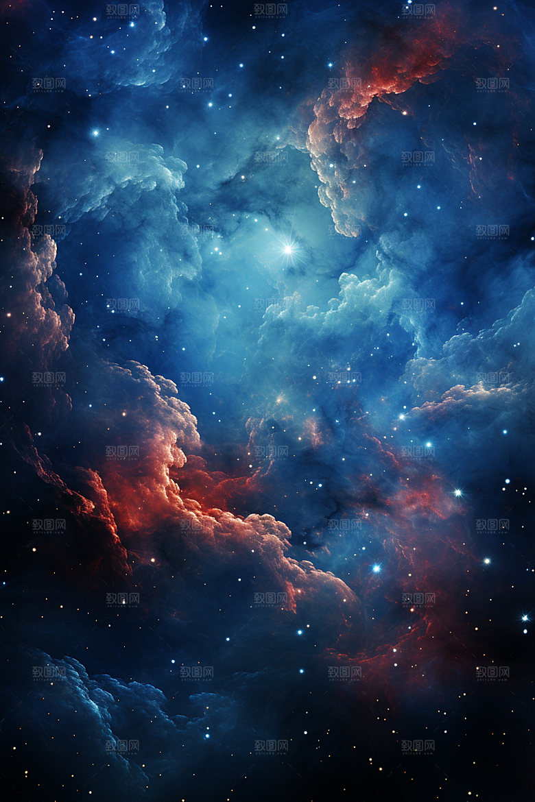 宇宙星空未来夜空素材