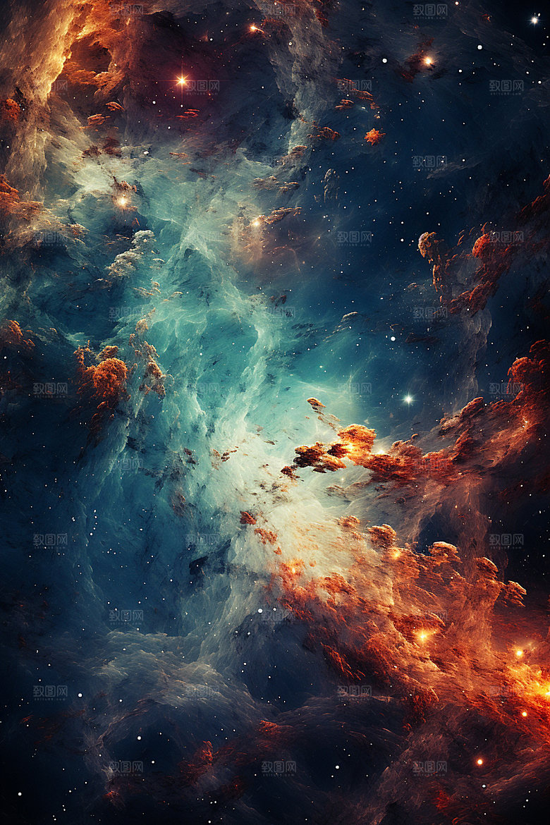 宇宙星空高清天空素材