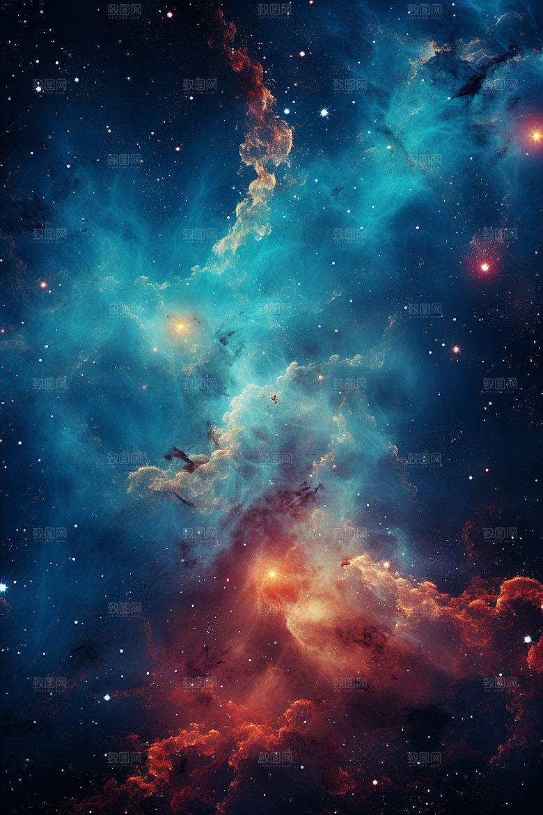 宇宙星空唯美高清素材