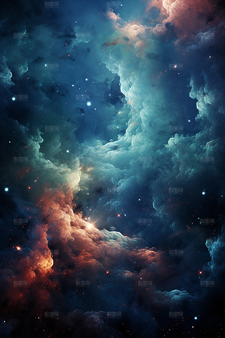 宇宙星空高清浪漫素材