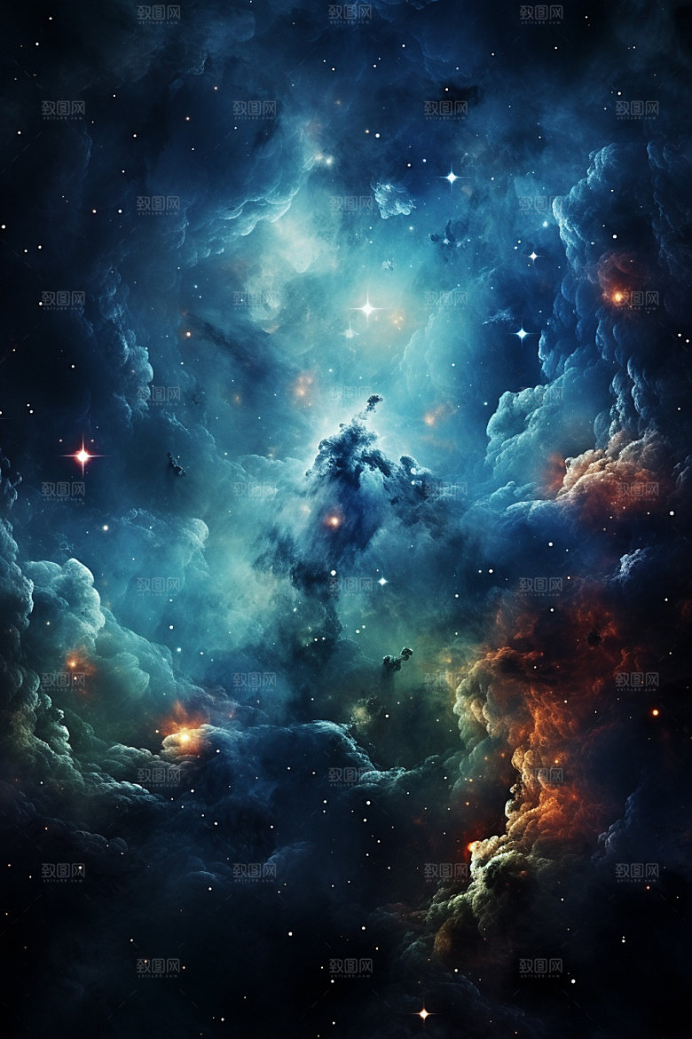 宇宙星空夜空天空素材