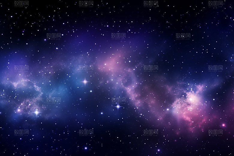 宇宙星空未来唯美素材