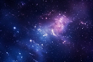 宇宙星空灿烂未来素材