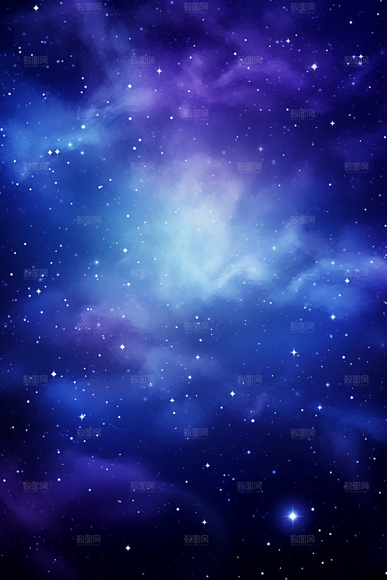 宇宙星空天空唯美素材