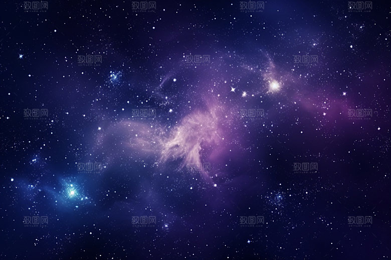 宇宙星空星云太空素材