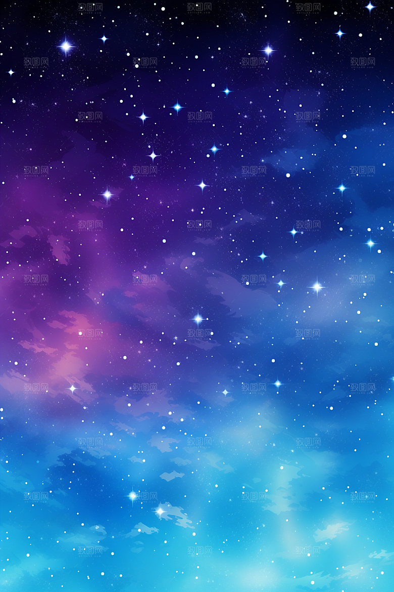 宇宙星空未来星云素材