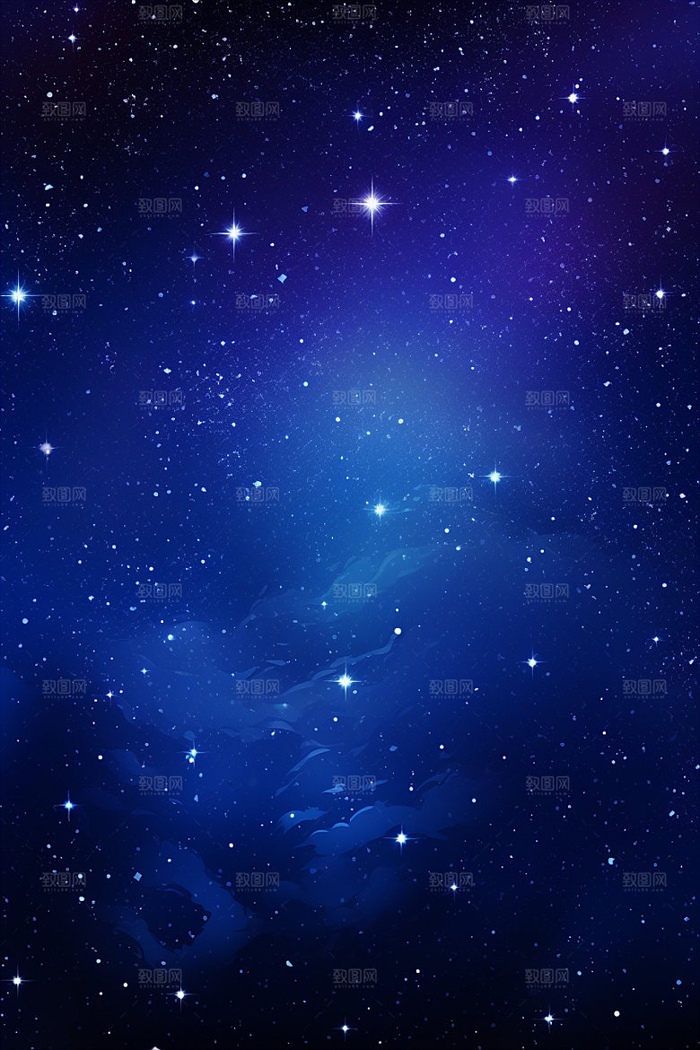 宇宙星空灿烂星云素材