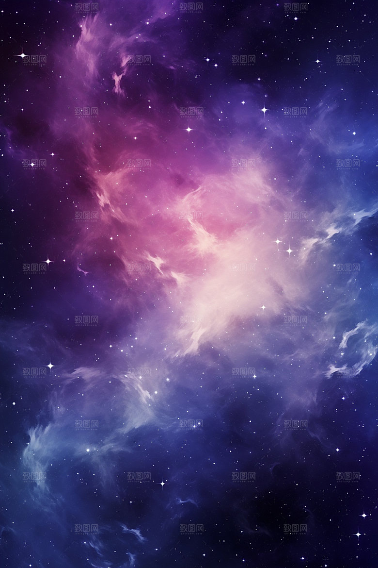 宇宙星空未来星云素材