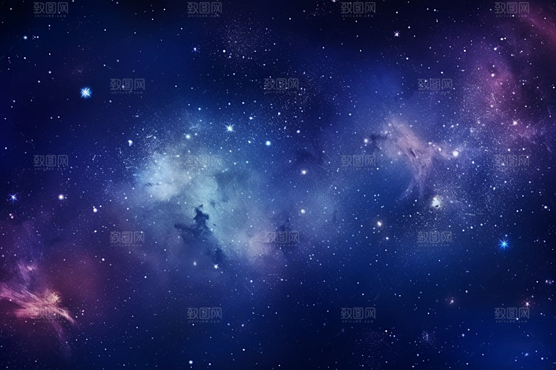 宇宙星空星云浪漫素材